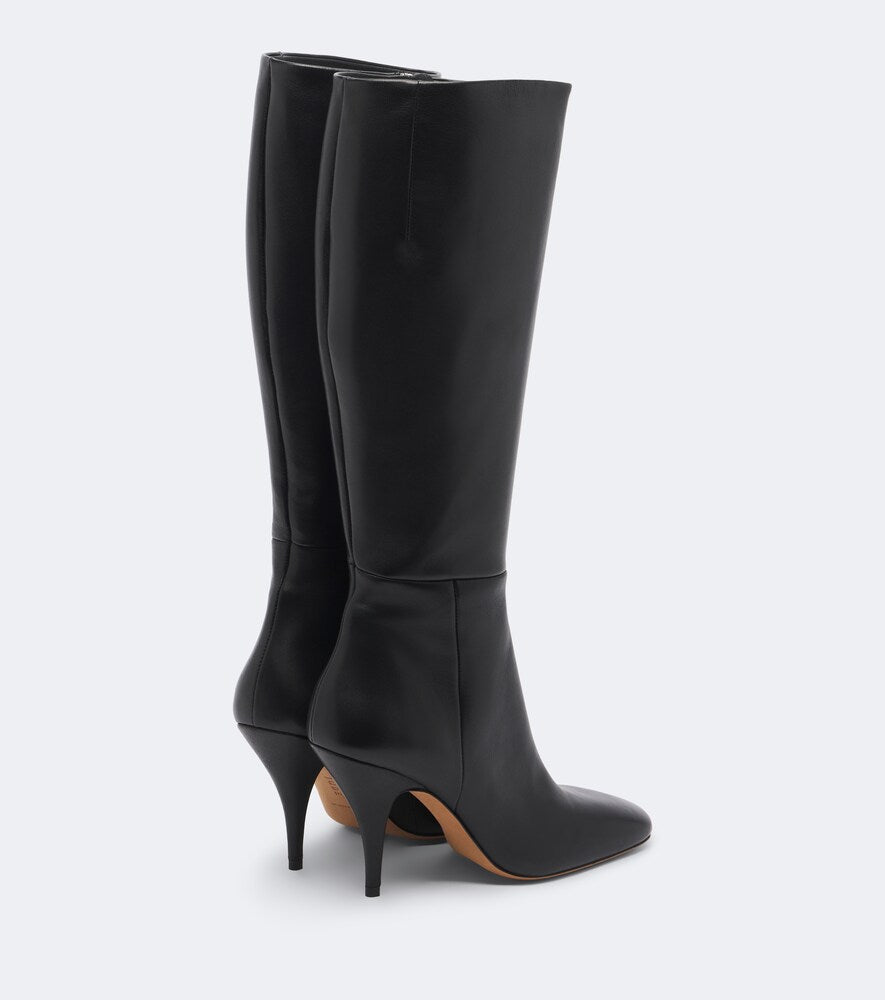 JUDE Credo leather knee-high boots - Black Knee-high Boots