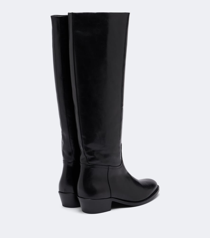 Black JUDE Den leather knee-high boots - Knee-high Boots
