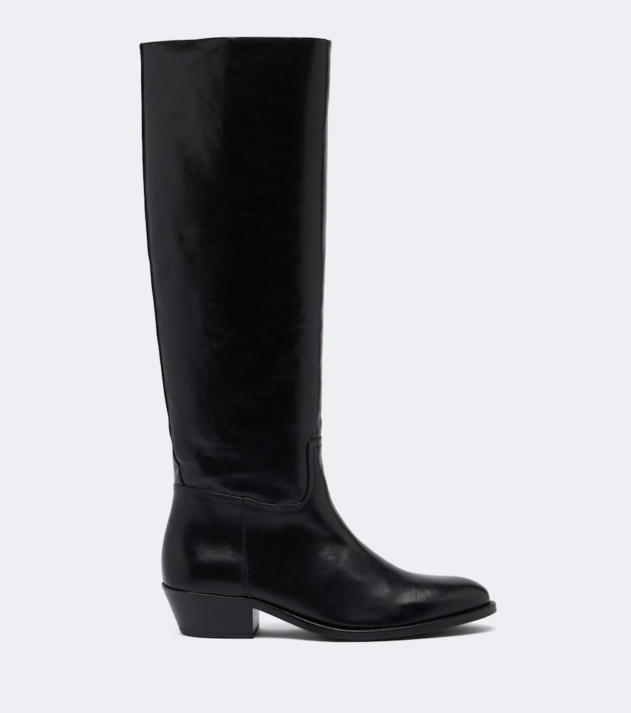 Black JUDE Den leather knee-high boots - Knee-high Boots