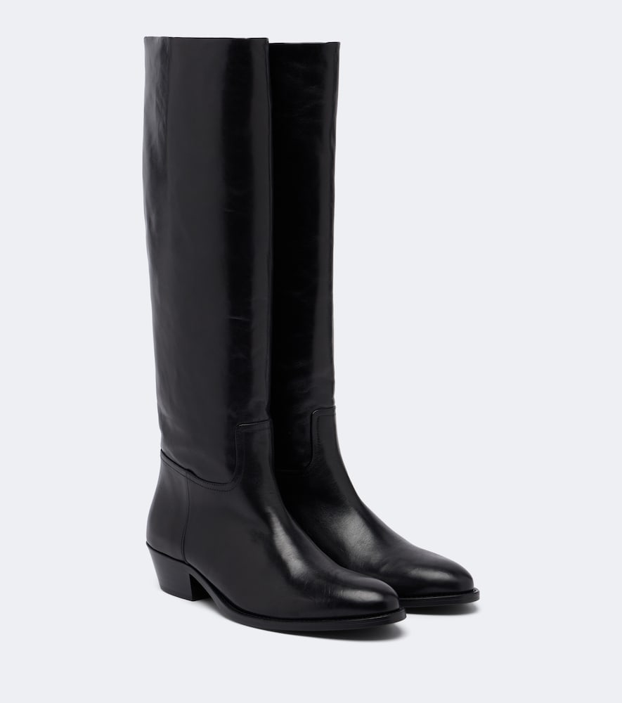 Black JUDE Den leather knee-high boots - Knee-high Boots