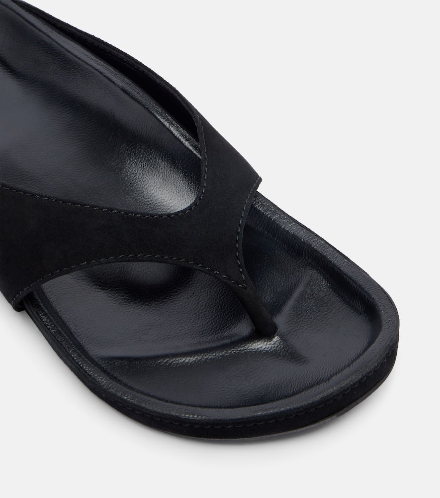 JUDE Yaga suede and leather sandals