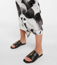 JW Anderson Anchor leather sandals