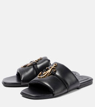 JW Anderson Anchor leather sandals