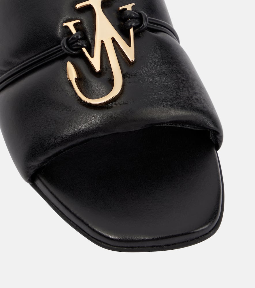 JW Anderson Anchor leather sandals