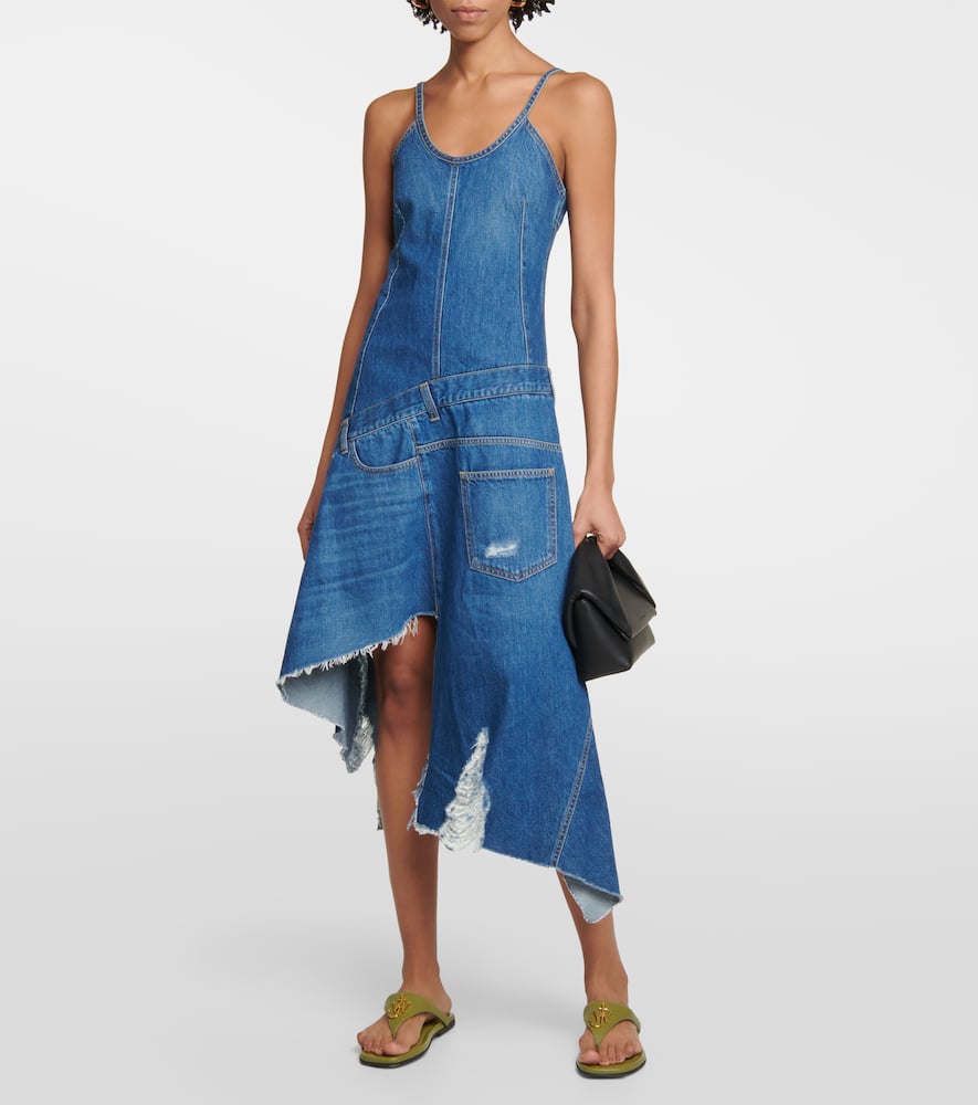 JW Anderson Anchor leather thong sandals