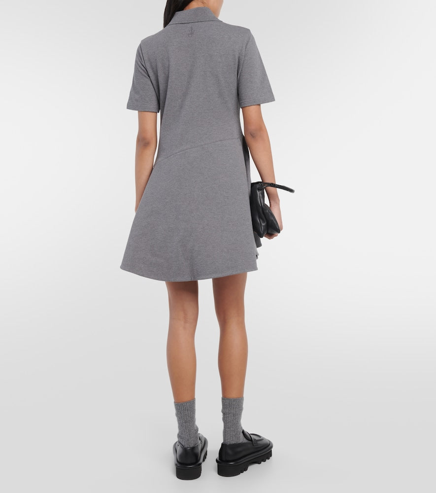 JW Anderson Asymmetric knitted minidress