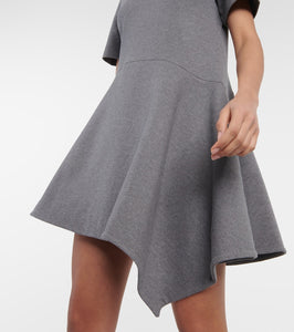 JW Anderson Asymmetric knitted minidress
