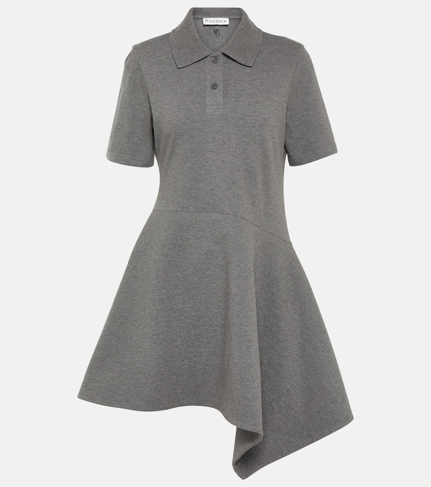 JW Anderson Asymmetric knitted minidress. JW Anderson 不对称针织迷你连衣裙