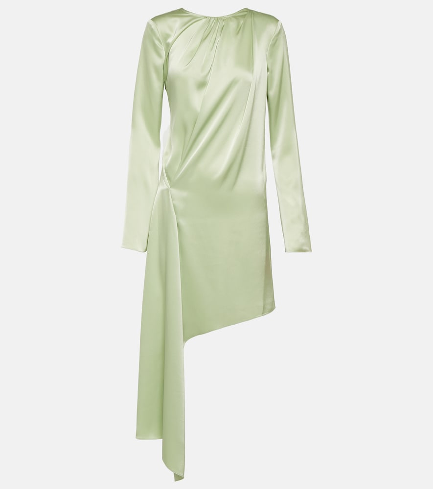 JW Anderson Asymmetric satin midi dress. JW Anderson 不对称缎面中长连衣裙