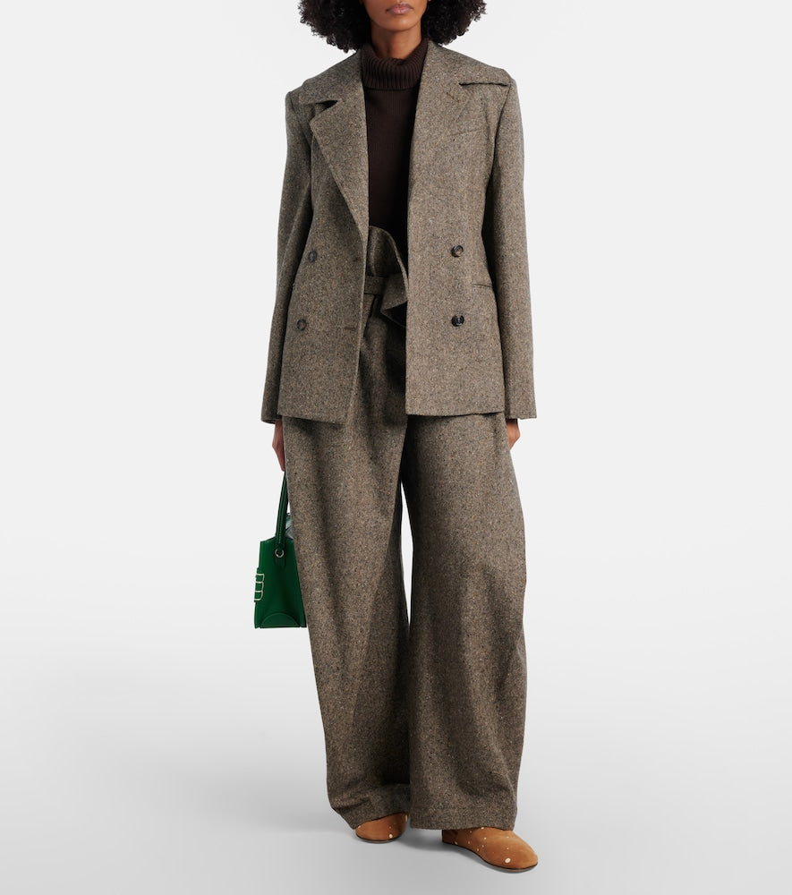 JW Anderson Babouche M suede slip-on shoes