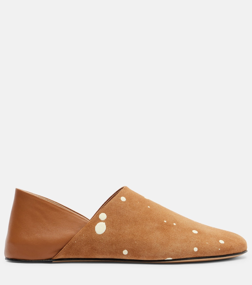 JW Anderson Babouche M suede slip-on shoes