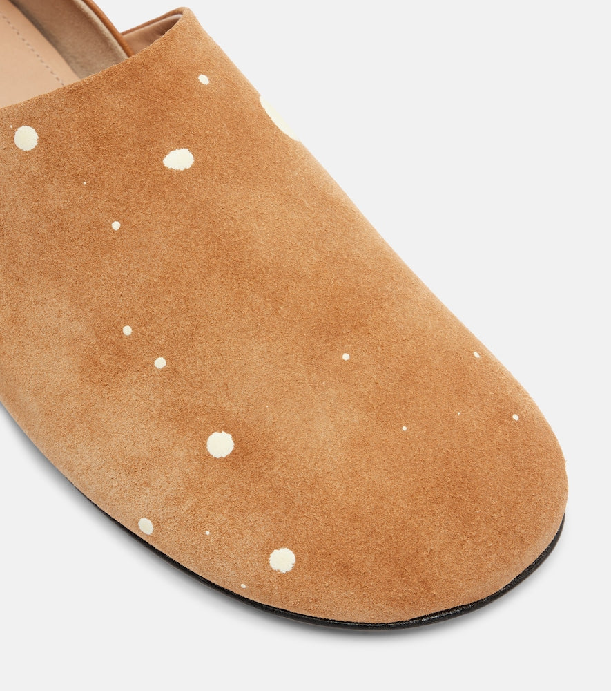 JW Anderson Babouche M suede slip-on shoes