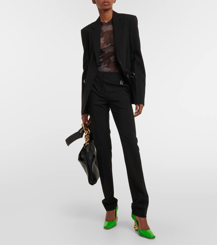 JW Anderson Bubble leather pumps