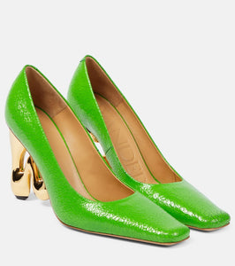 JW Anderson Bubble leather pumps