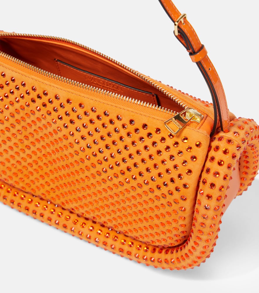 JW Anderson Bumper-15 suede shoulder bag