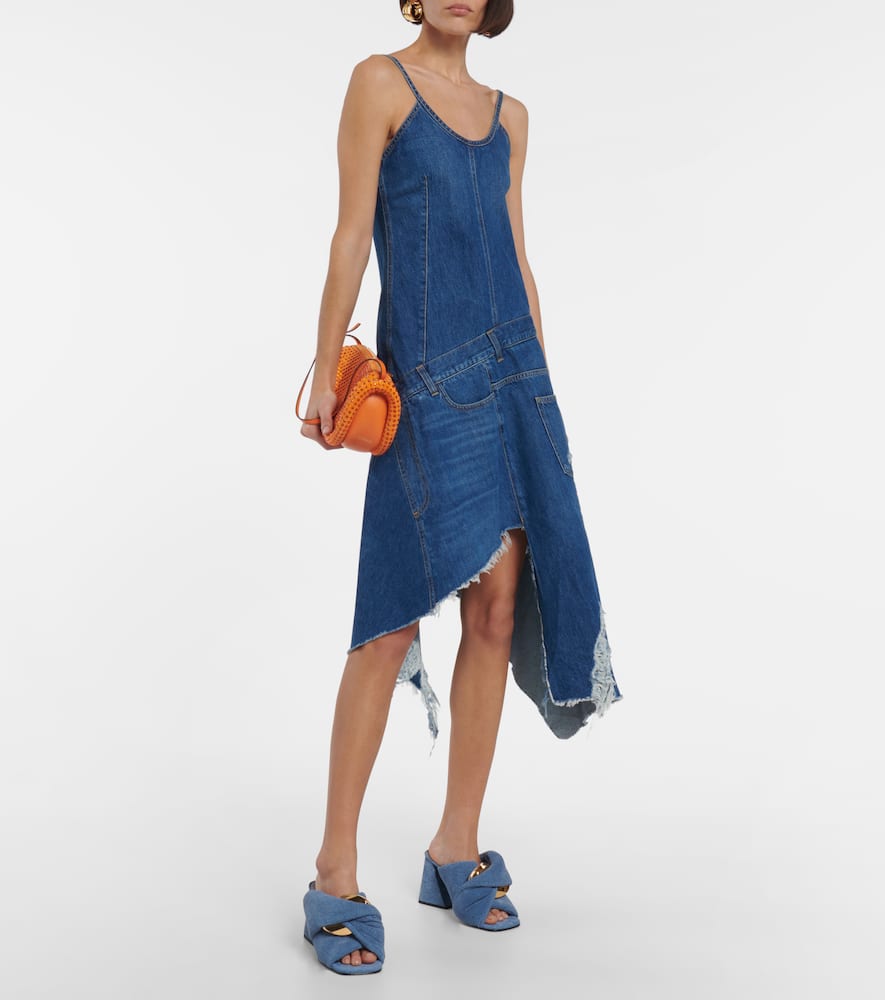 JW Anderson Bumper-15 suede shoulder bag