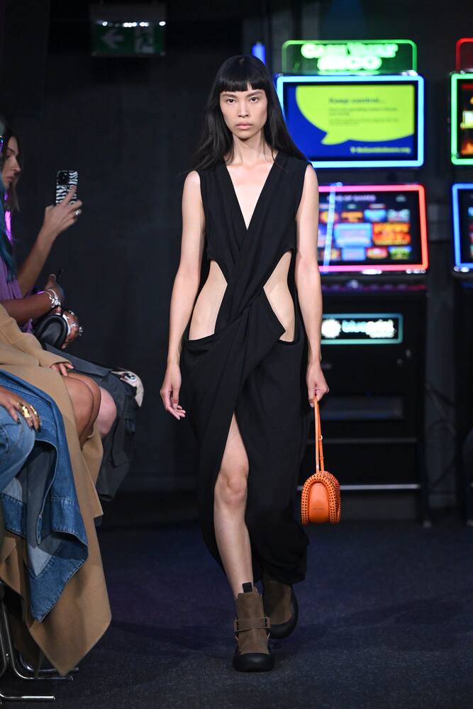 JW Anderson Bumper-15 suede shoulder bag