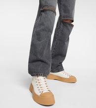JW Anderson Canvas high-top sneakers