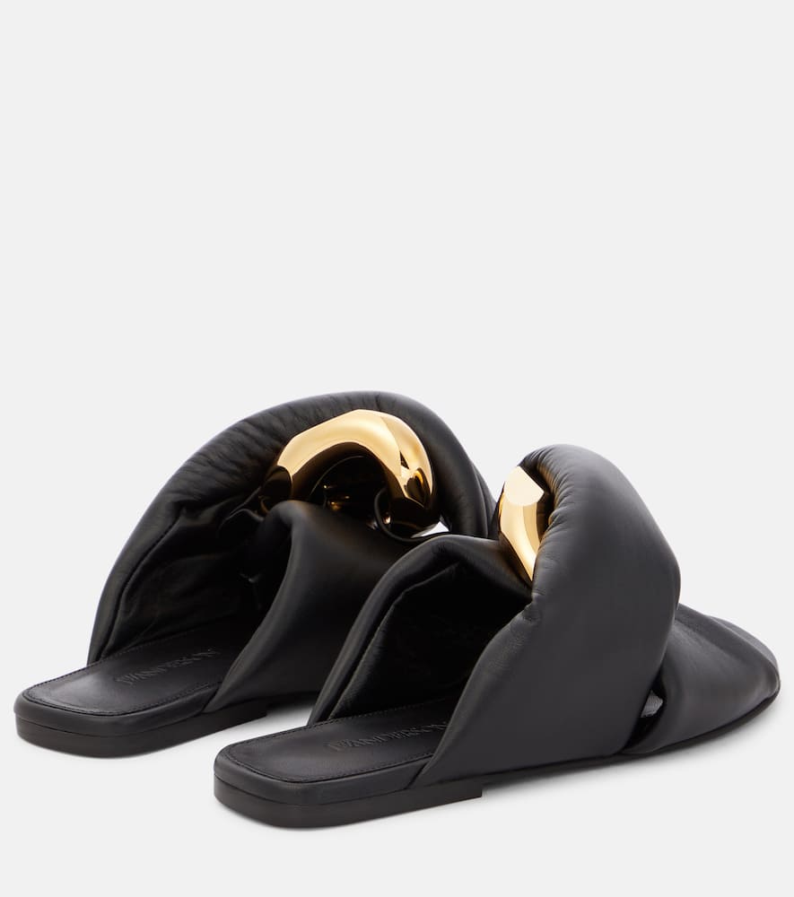 JW Anderson Chain Twist leather sandals