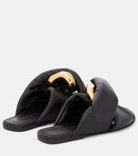 JW Anderson Chain Twist leather sandals