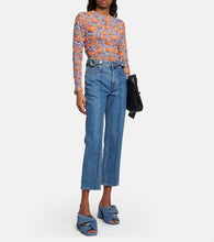 JW Anderson Chain and twist denim mules