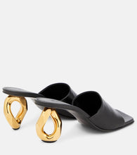 JW Anderson Chain leather mules