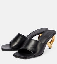 JW Anderson Chain leather mules