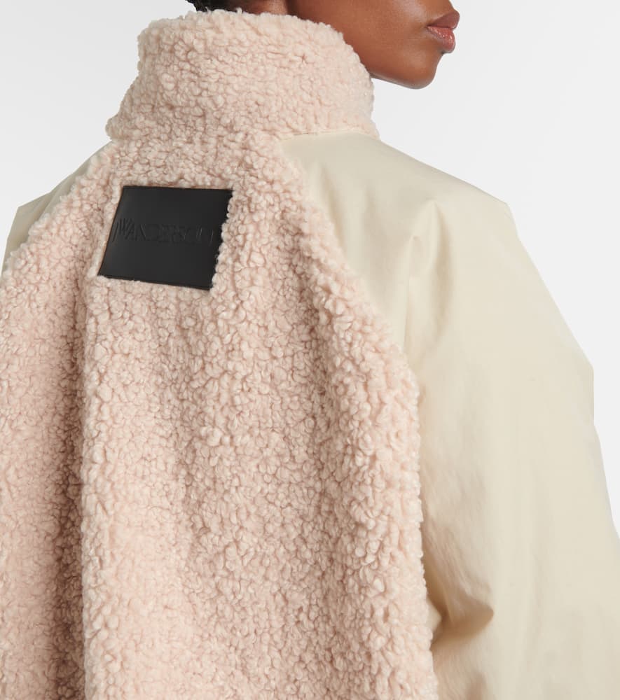 JW Anderson Colorblocked fleece jacket