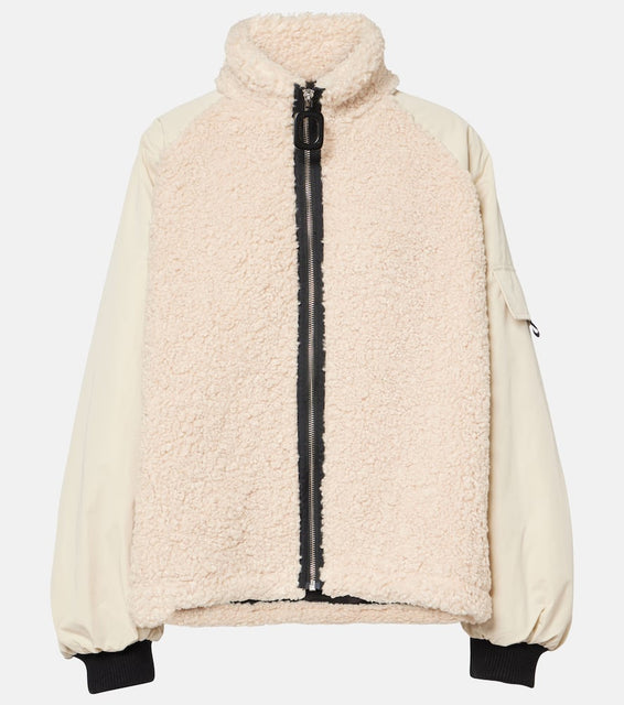 JW Anderson Colorblocked fleece jacket