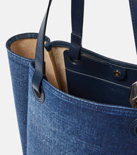 JW Anderson Corner Large denim tote bag