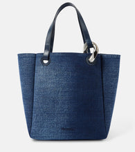 JW Anderson Corner Large denim tote bag. Shop JW Anderson Tote Bags for women now.