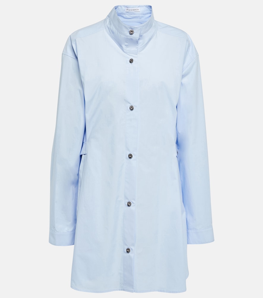 JW Anderson Cotton poplin minidress. JW Anderson 棉质府绸迷你连衣裙