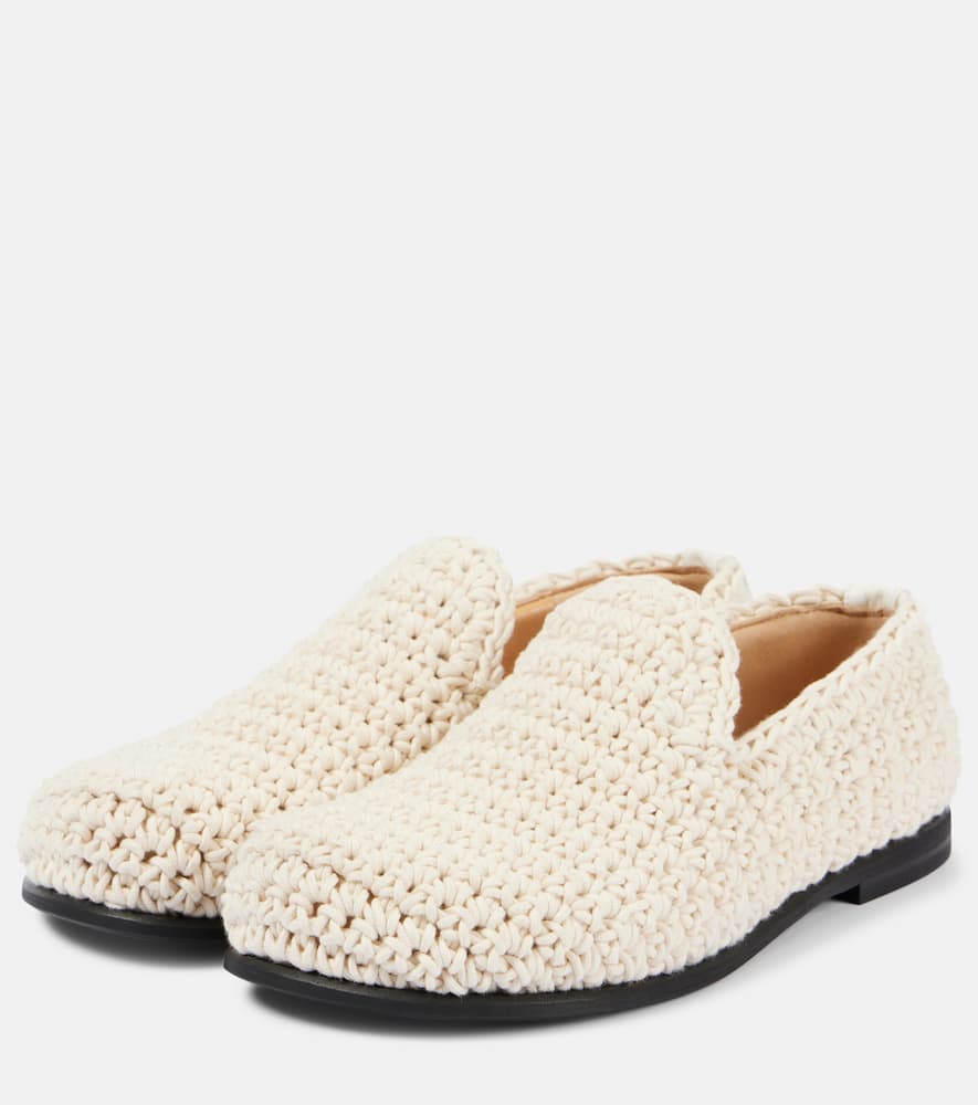 JW Anderson Crochet loafers