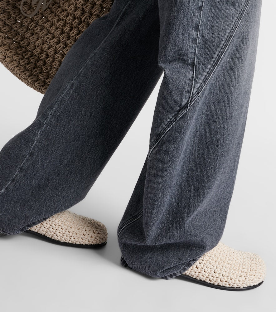JW Anderson Crochet loafers