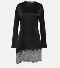 JW Anderson Deconstructed satin minidress