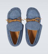 JW Anderson Denim moccasins