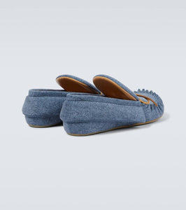 JW Anderson Denim moccasins