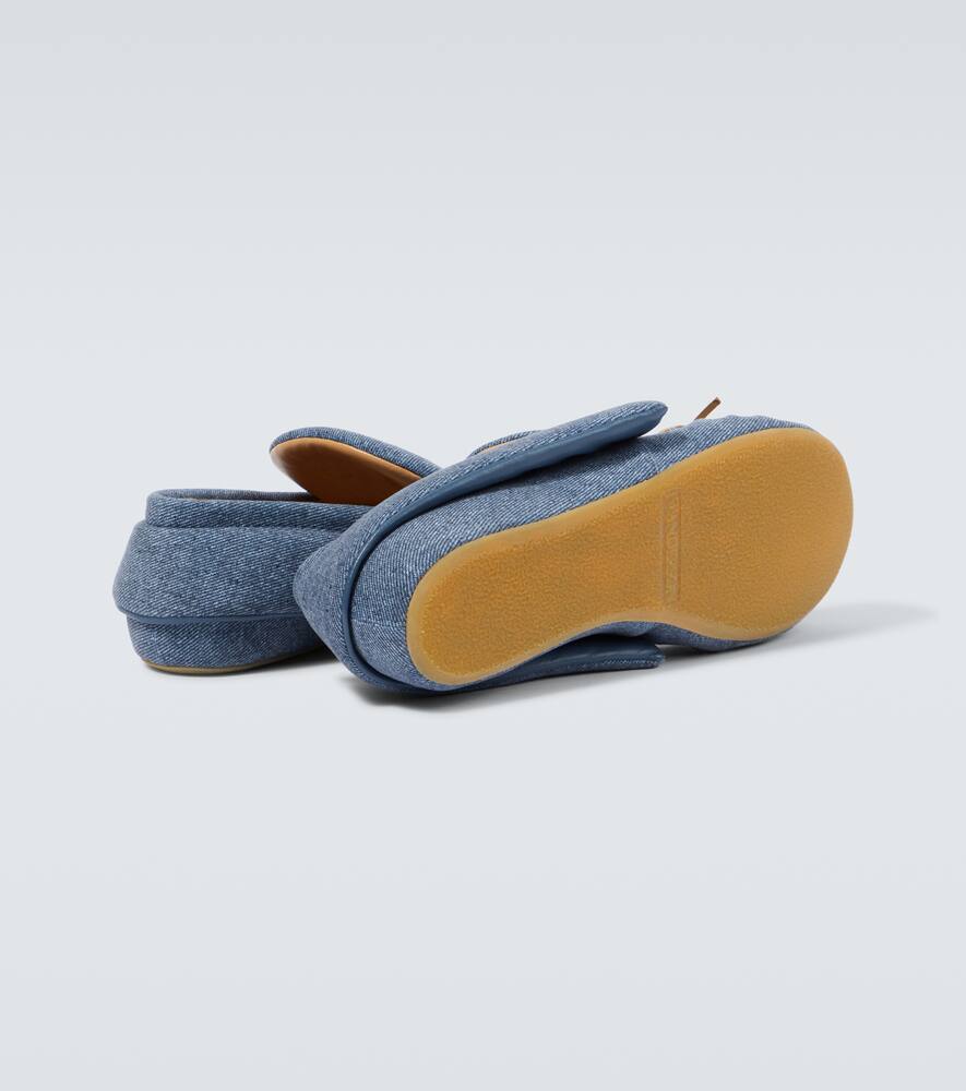 JW Anderson Denim moccasins