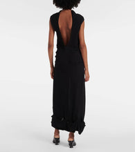 JW Anderson Draped jersey maxi dress