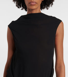 JW Anderson Draped jersey maxi dress