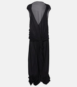 JW Anderson Draped jersey maxi dress