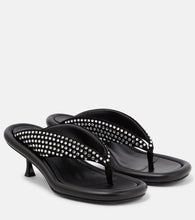 JW Anderson Embellished leather sandals
