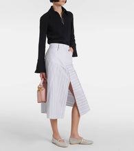 JW Anderson Embellished suede ballet flats