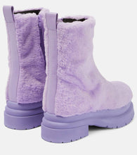 JW Anderson Faux fur ankle boots