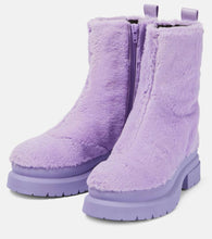 JW Anderson Faux fur ankle boots
