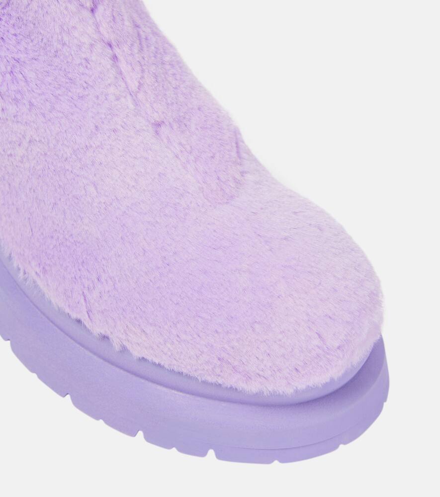 JW Anderson Faux fur ankle boots