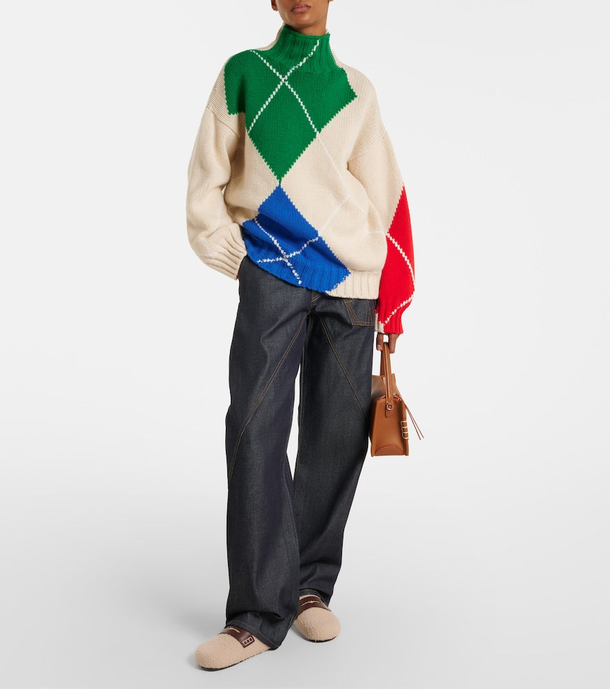 JW Anderson Felt mules