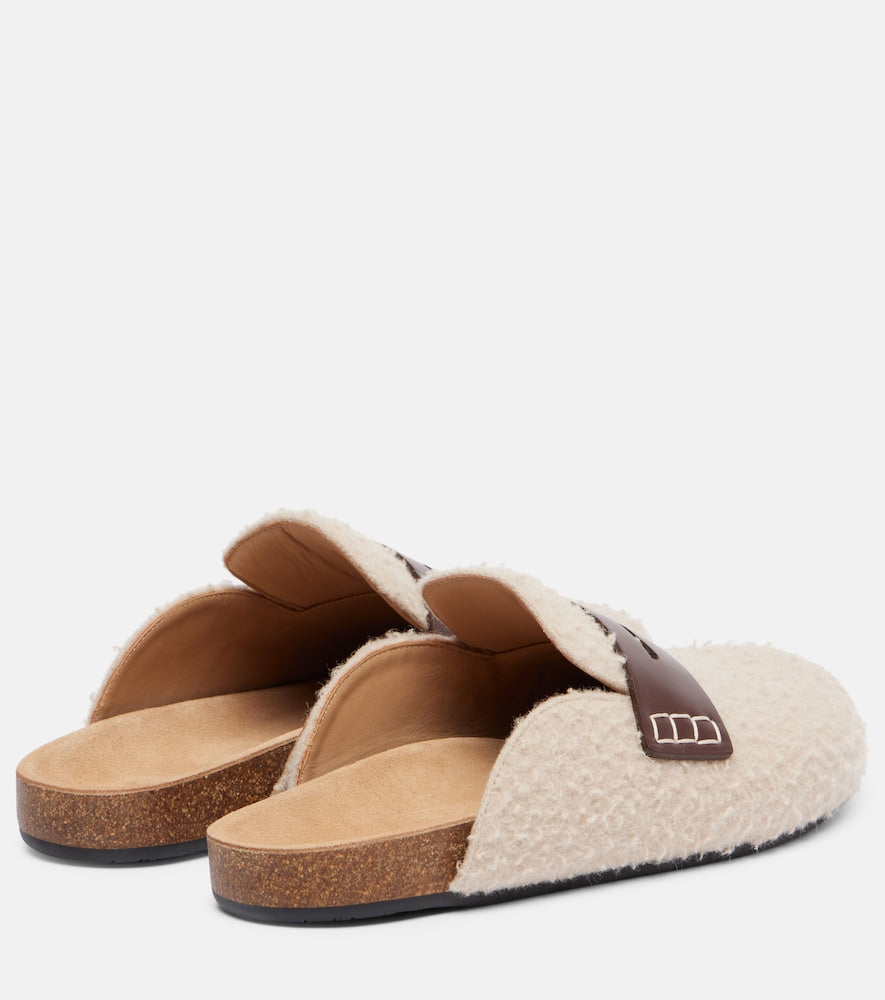 JW Anderson Felt mules