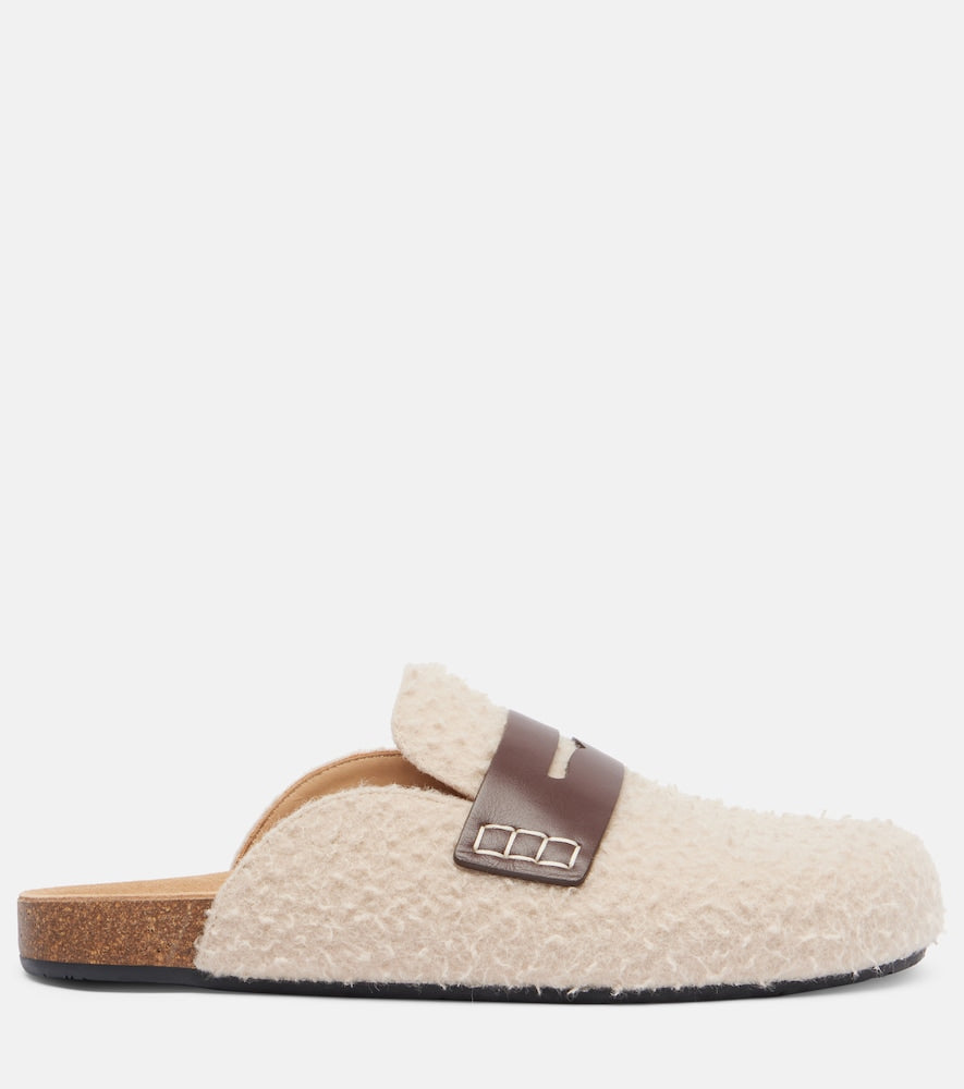 JW Anderson Felt mules