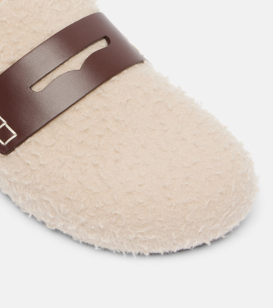 JW Anderson Felt mules